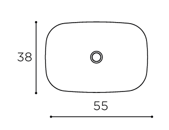 Lavabo Ciotola 55